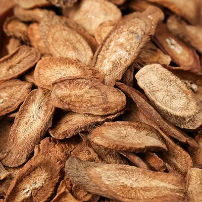 Dried sliced burdock root for Liver Detox Herbal Tea with chrysanthemum cassia seed