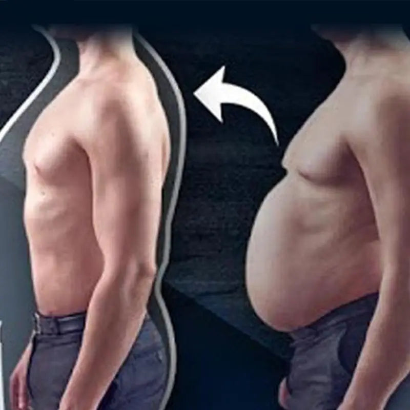 Before-and-after weight loss comparison with Slimming Tea showing lotus leaf benefits at golden hour