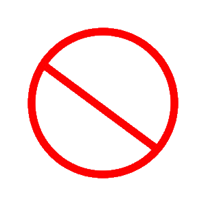 Red prohibition symbol on Lung Tea Health-Enhancing Herbal Tea with Siraitia Grosvenorii and Boat-Fruited Sterculia for cough relief