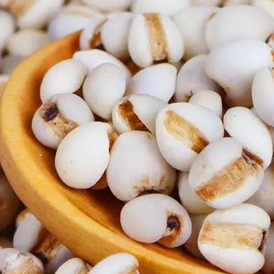 Pile of white Poria Cocos for Gout Tea Herbal Tea with antioxidant properties