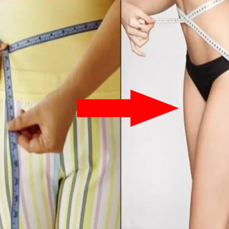 Weight loss comparison with Slimming Tea Herbal Tea featuring lotus leaf and promotes intestinal motility