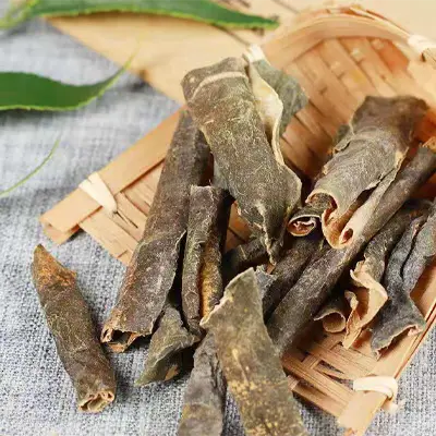 Dried rolled seaweed strips in Slimming Tea, promotes intestinal motility during golden hour