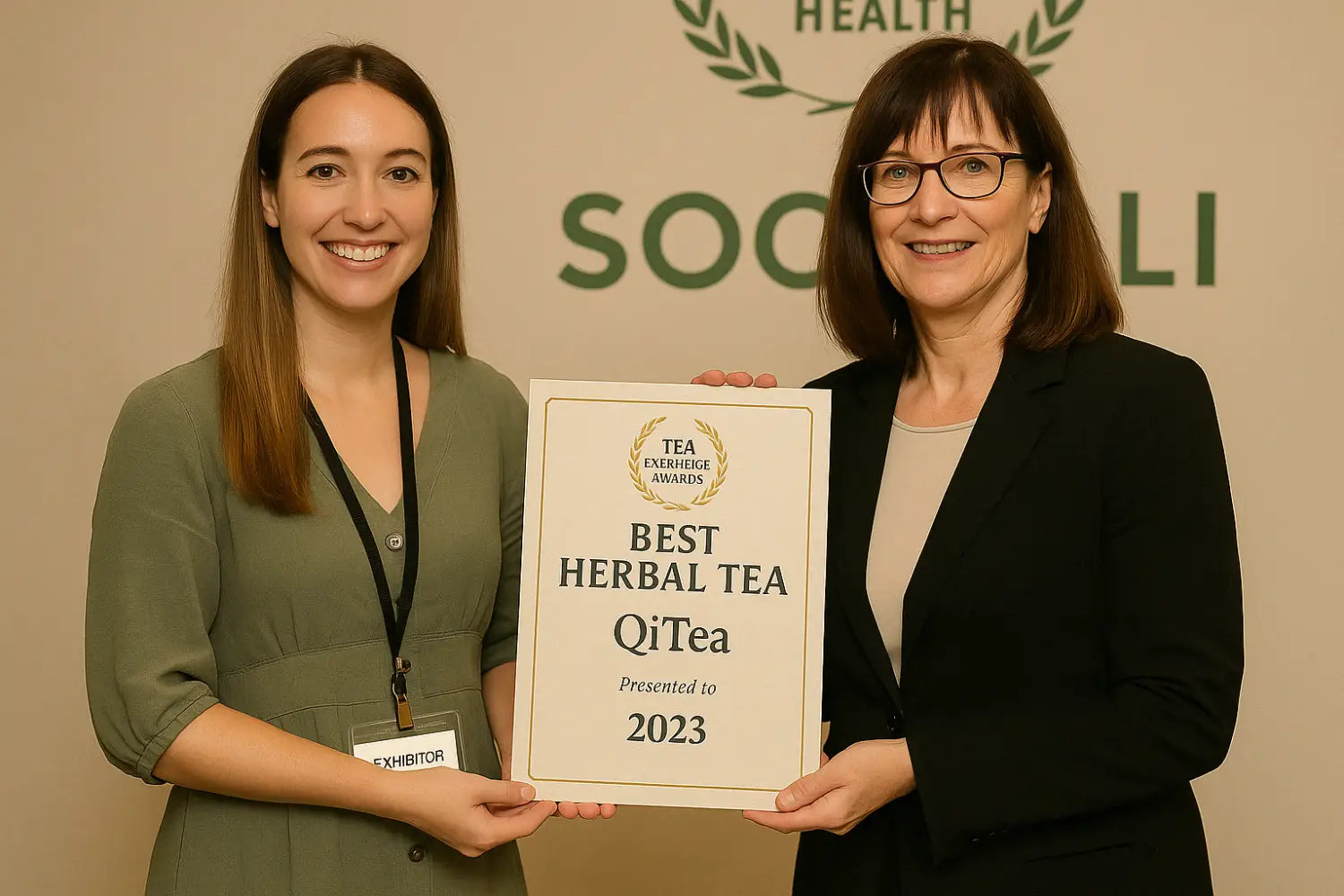 Best Herbal Tea Award recognizing excellence in traditional herbal medicine and modern nutrition