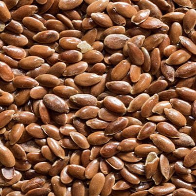 Brown flax seeds for natural progesterone tea promoting menstrual cramps relief and golden flaxseed benefits